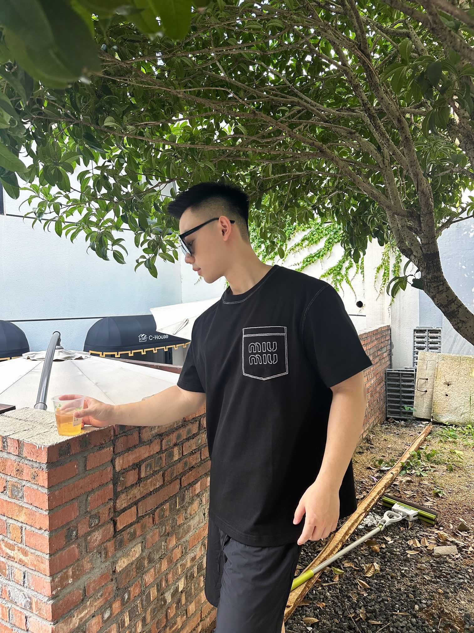 LuxluxHouse Best Quality Clothes Miu Miu T-shirt