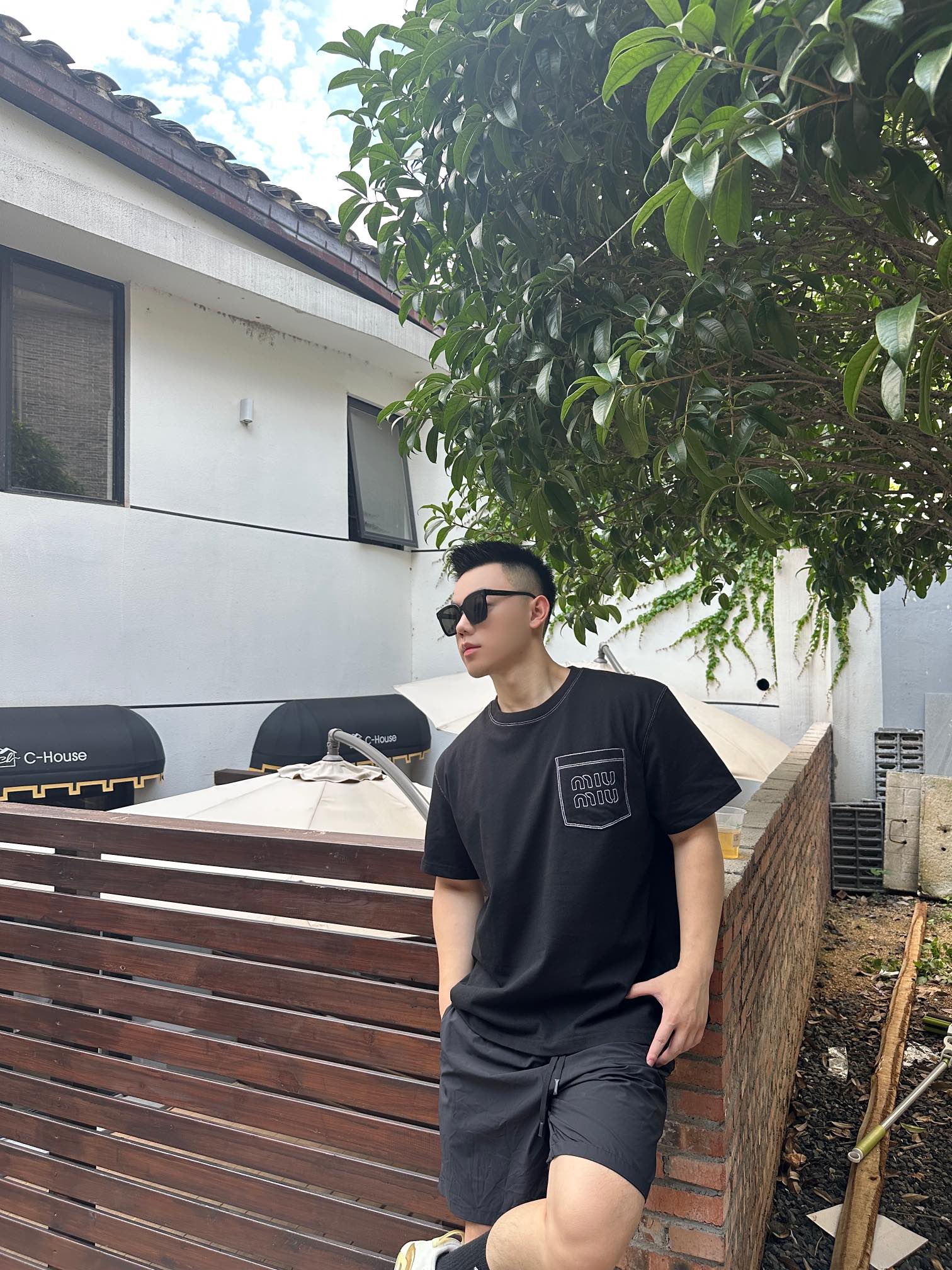 LuxluxHouse Best Quality Clothes Miu Miu T-shirt