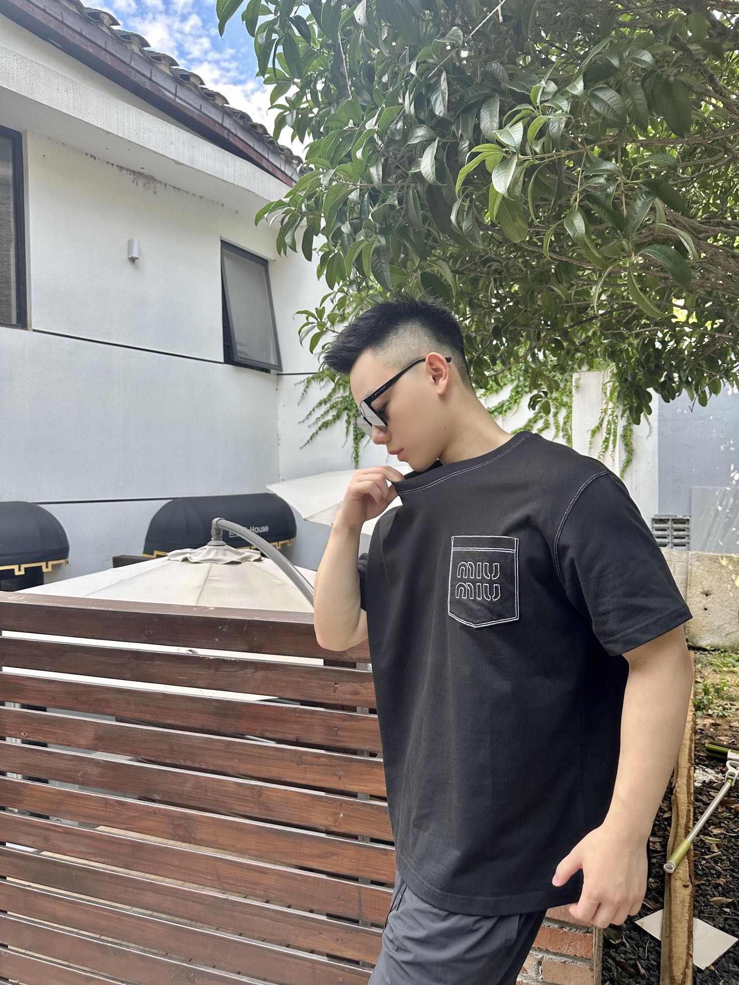 LuxluxHouse Best Quality Clothes Miu Miu T-shirt