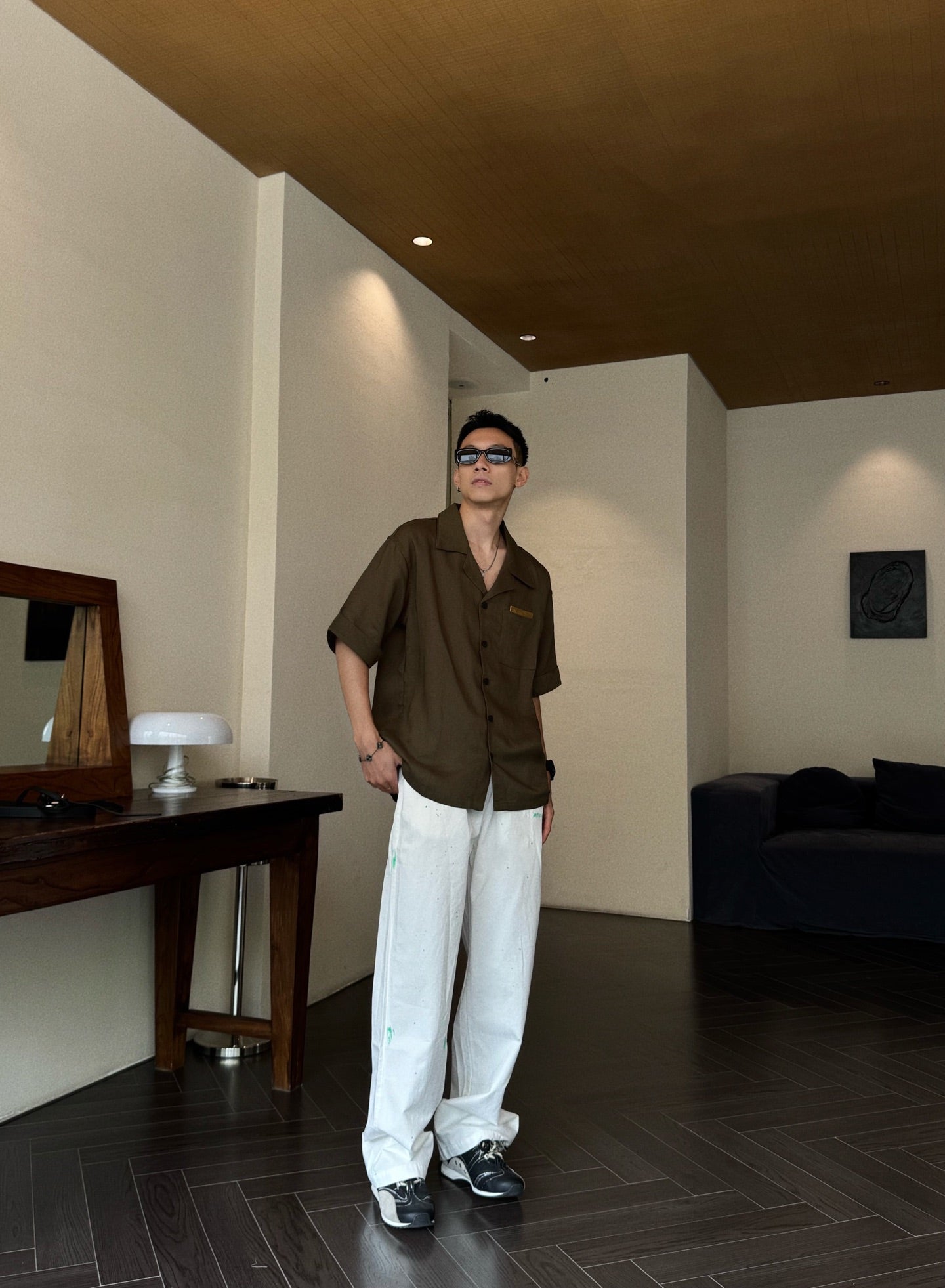 LuxluxHouse Best Quality Clothes Shirts&Polo Off White