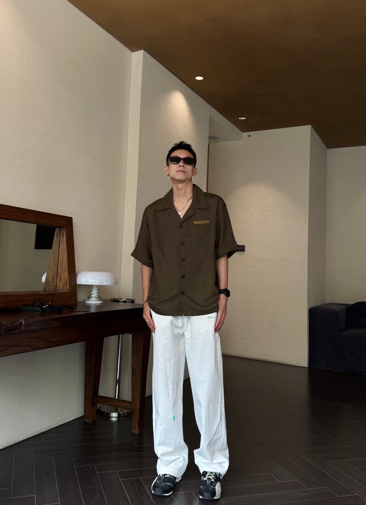 LuxluxHouse Best Quality Clothes Shirts&Polo Off White