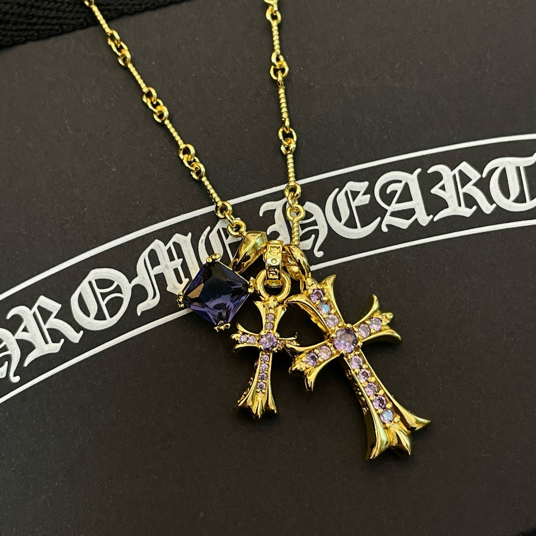 LuxluxHouse Best Quality Accessories Necklace Chrome Hearts