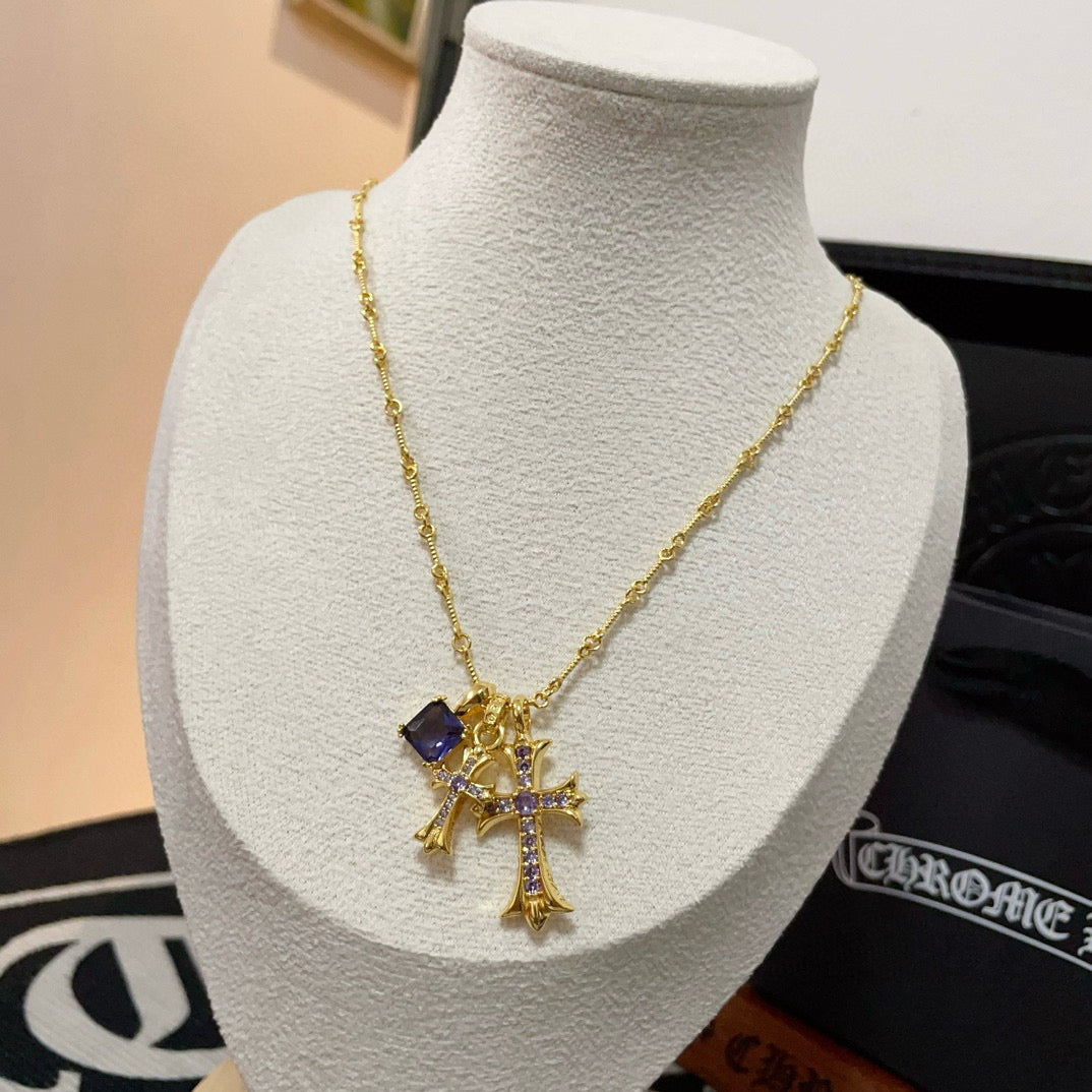 LuxluxHouse Best Quality Accessories Necklace Chrome Hearts