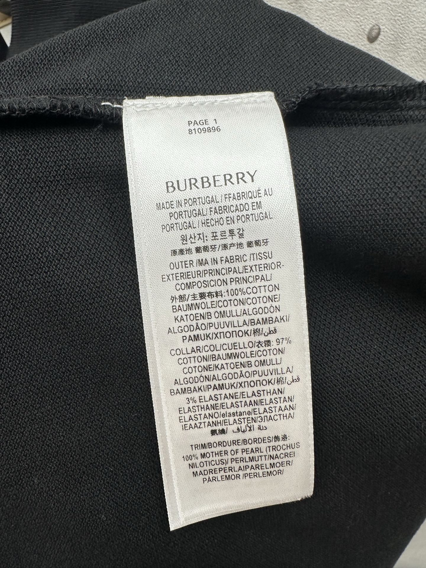 LuxluxHouse Best Quality Clothes Shirts&Polo Burberry