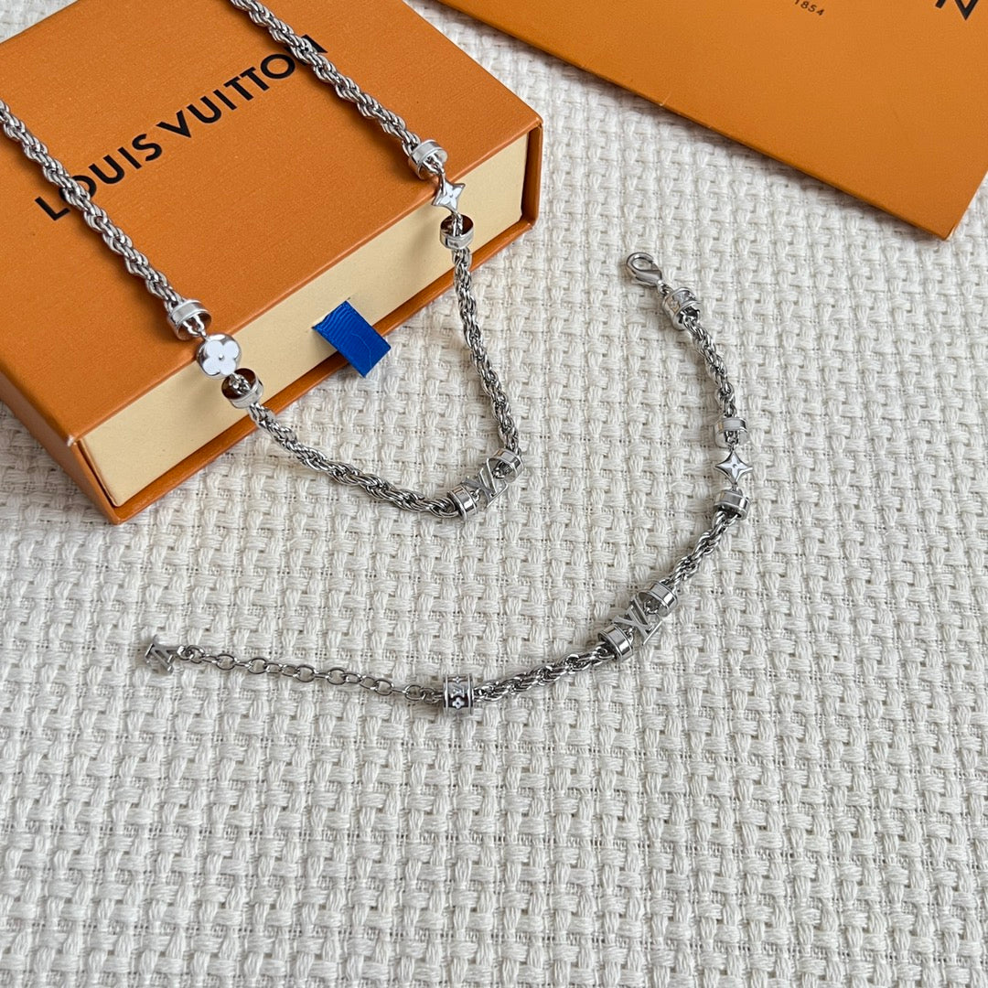 LuxluxHouse Best Quality Accessories Necklace Bracelet Louis Vuitton
