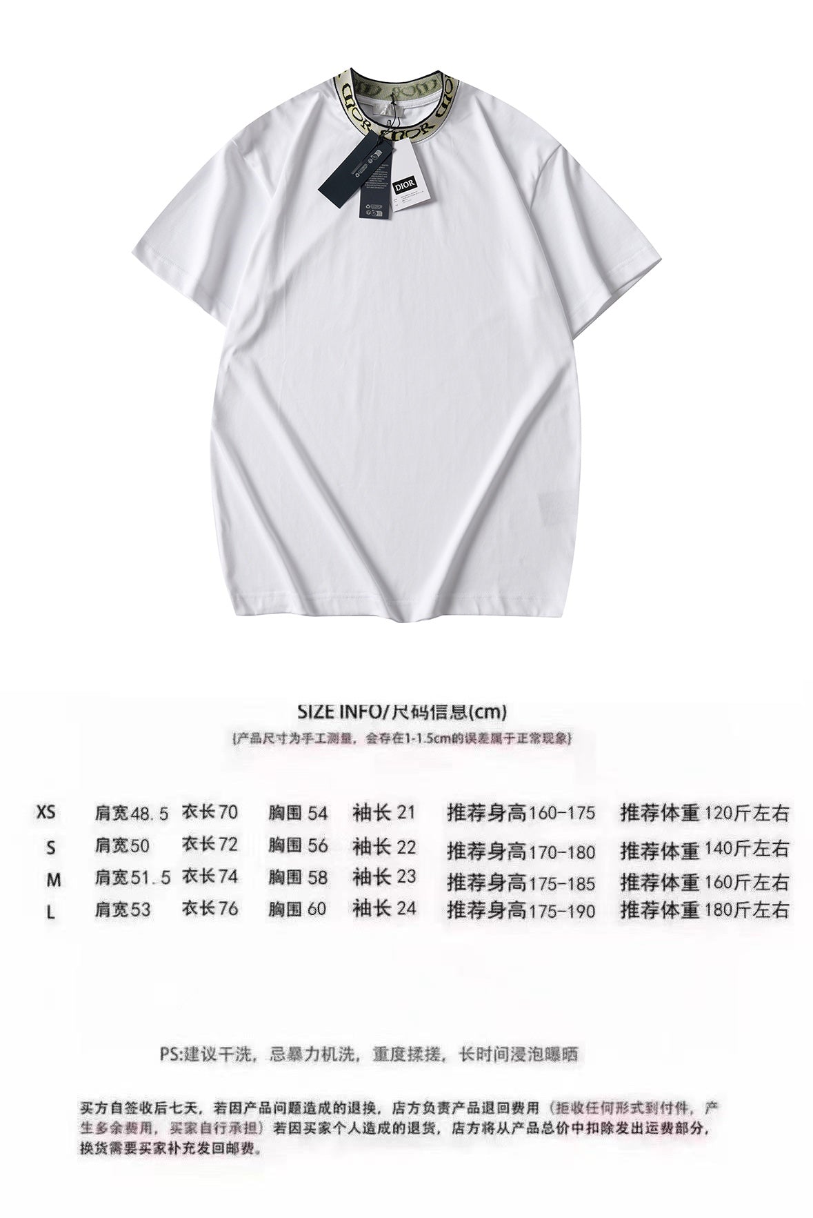 LuxluxHouse Best Quality Clothes T-shirt Dior