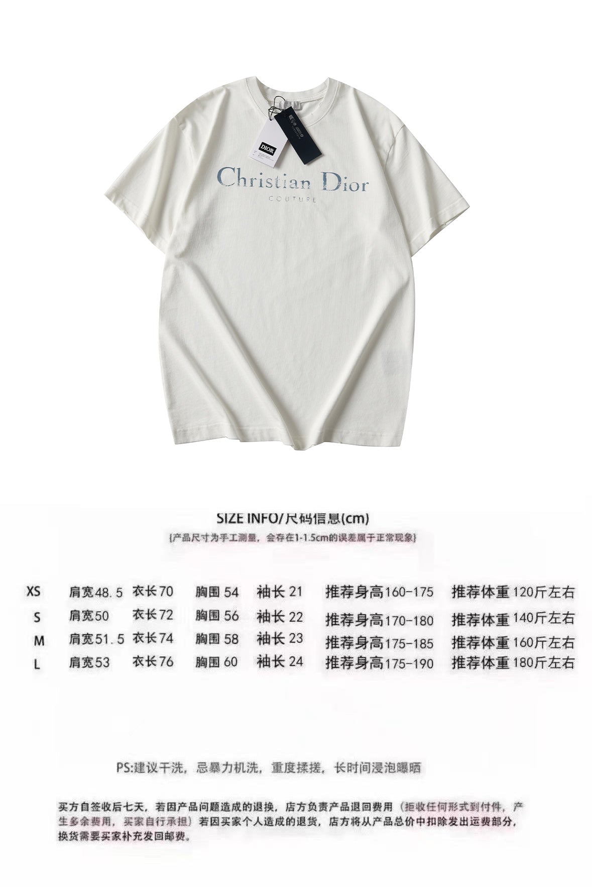 LuxluxHouse Best Quality Clothes T-shirt Dior