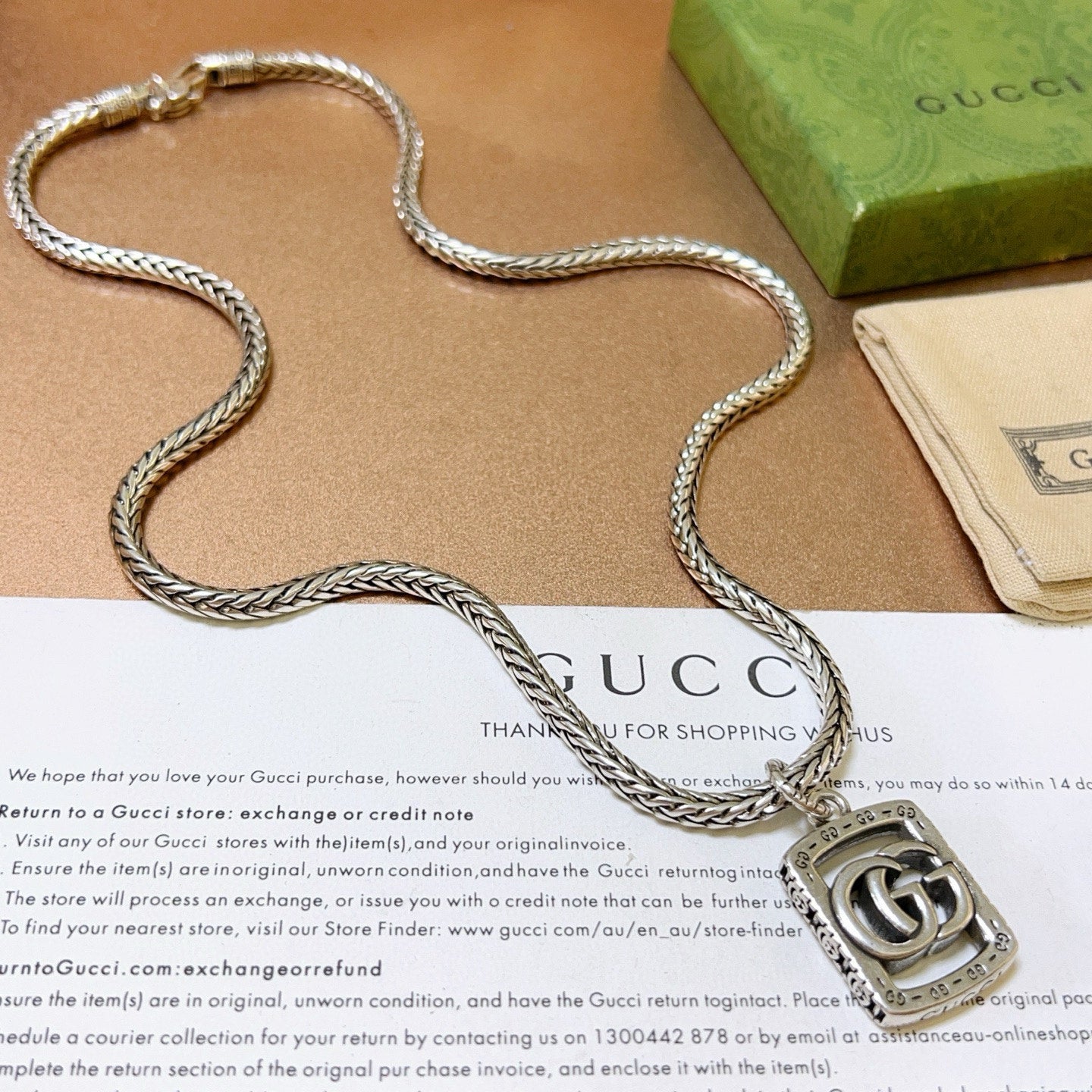 LuxluxHouse Best Quality Accessories Gucci Necklace