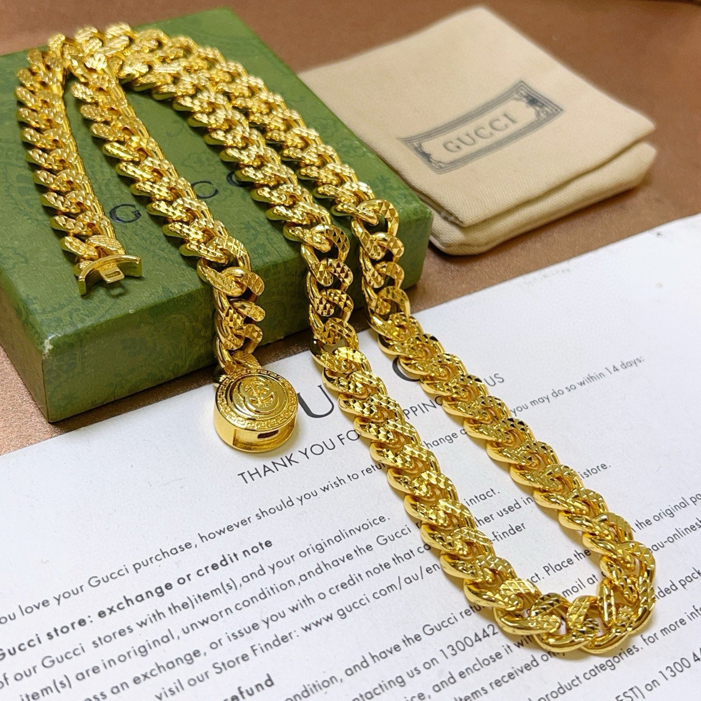 LuxluxHouse Best Quality Accessories Gucci Necklace