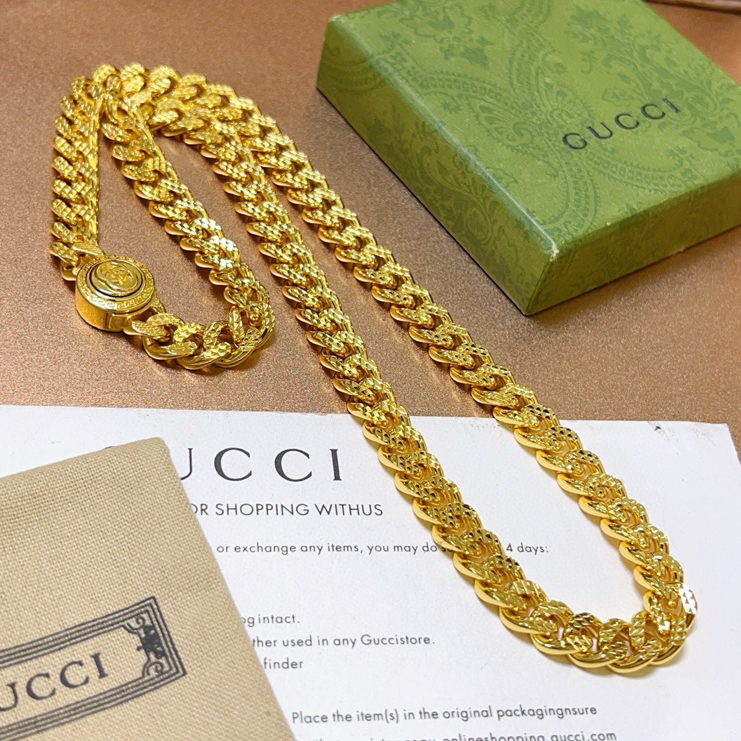 LuxluxHouse Best Quality Accessories Gucci Necklace