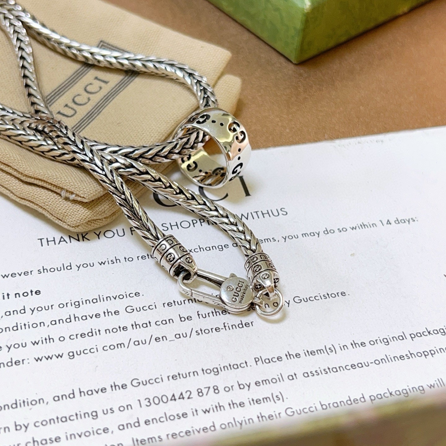 LuxluxHouse Best Quality Accessories Gucci Necklace