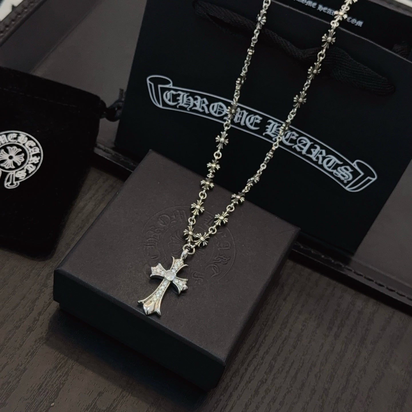 LuxluxHouse Best Quality Accessories Necklace Chrome Hearts