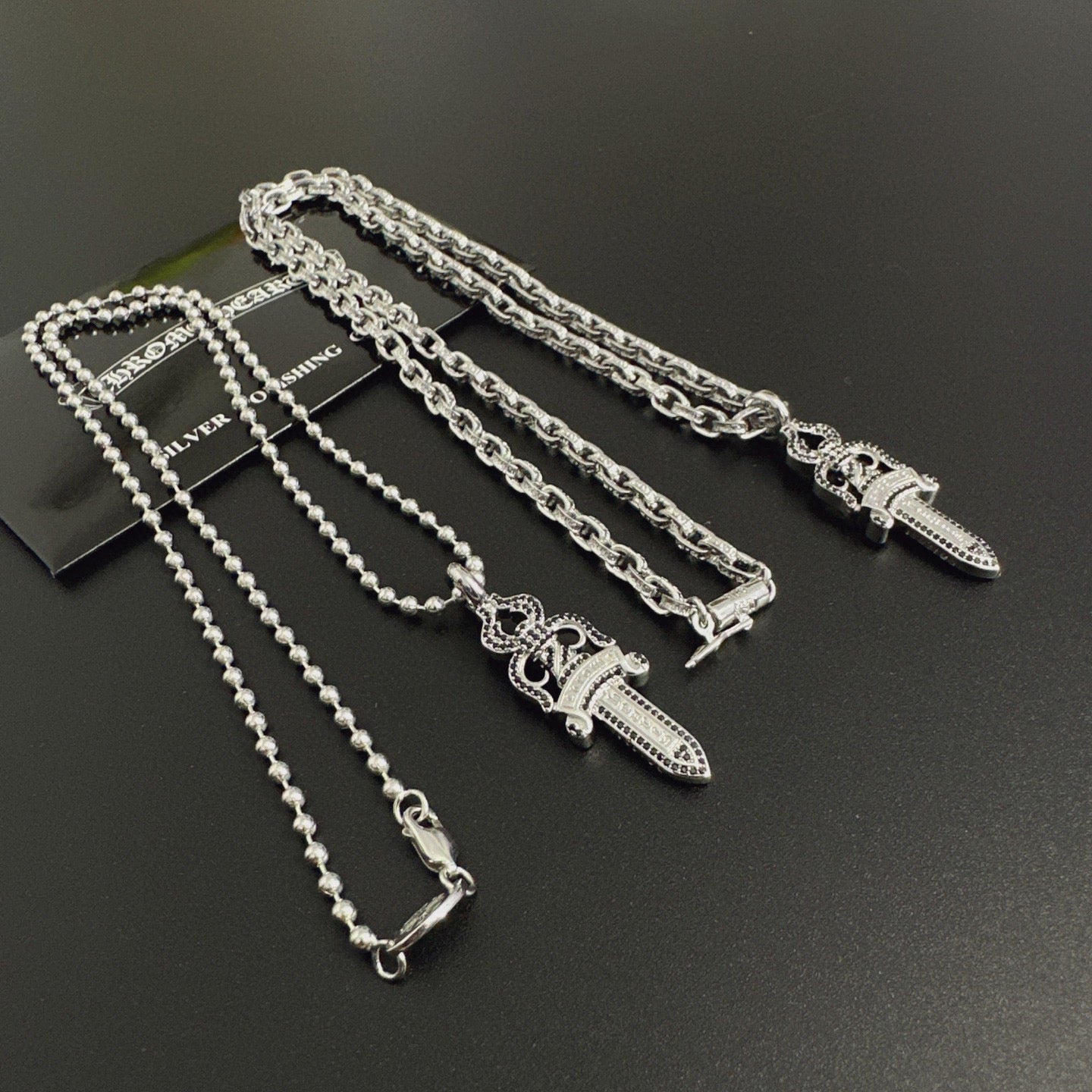 LuxluxHouse Best Quality Accessories Necklace Chrome Hearts