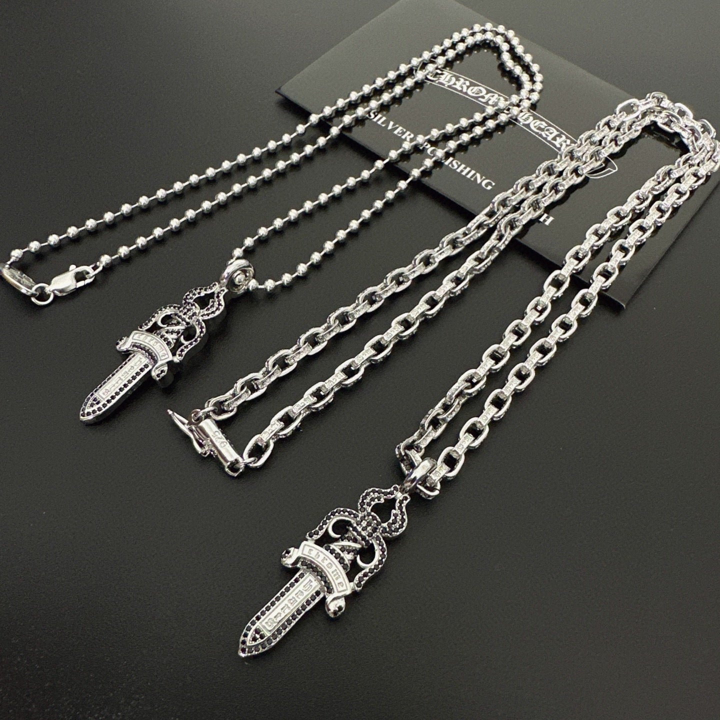 LuxluxHouse Best Quality Accessories Necklace Chrome Hearts