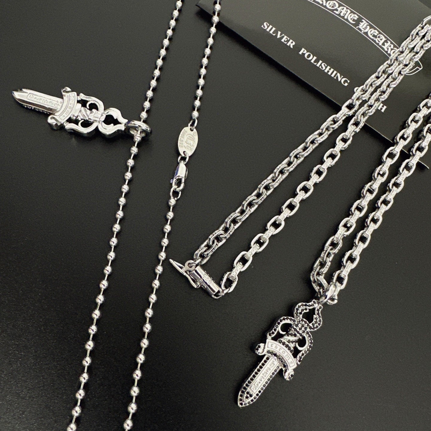 LuxluxHouse Best Quality Accessories Necklace Chrome Hearts
