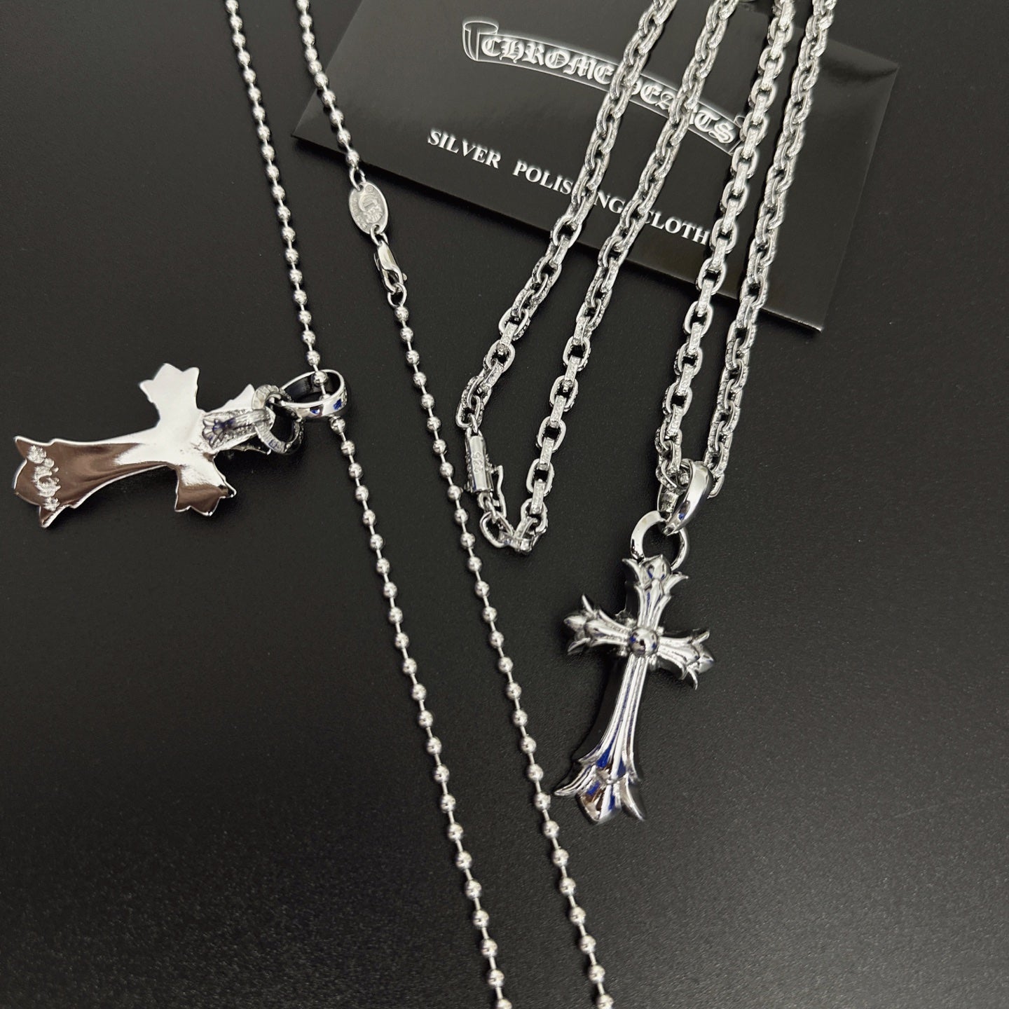 LuxluxHouse Best Quality Accessories Necklace Chrome Hearts