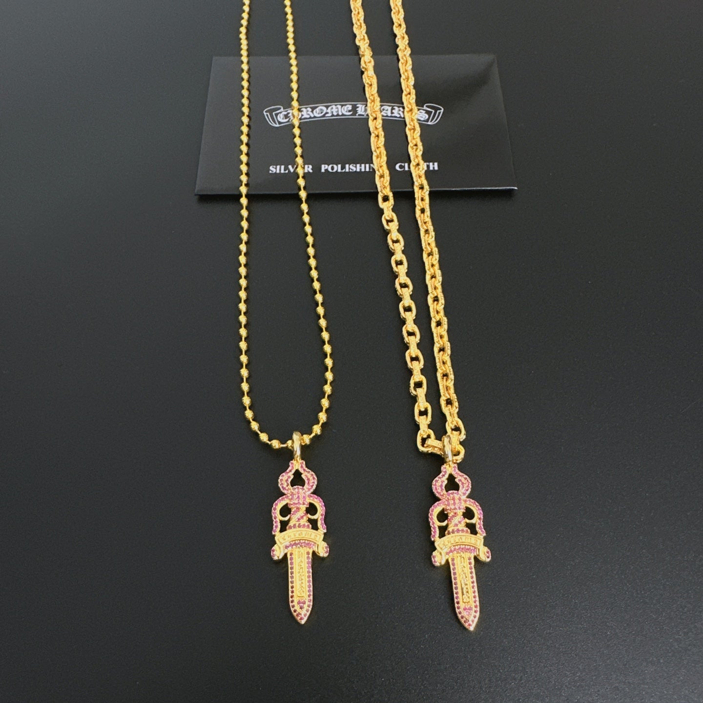 LuxluxHouse Best Quality Accessories Necklace Chrome Hearts