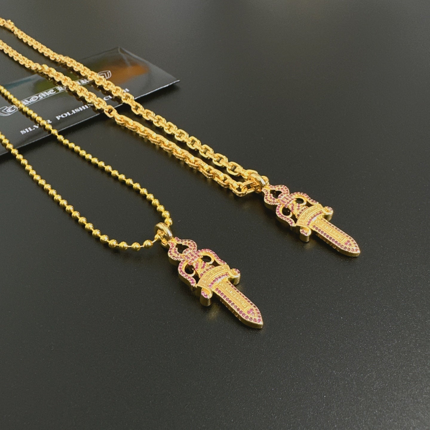 LuxluxHouse Best Quality Accessories Necklace Chrome Hearts
