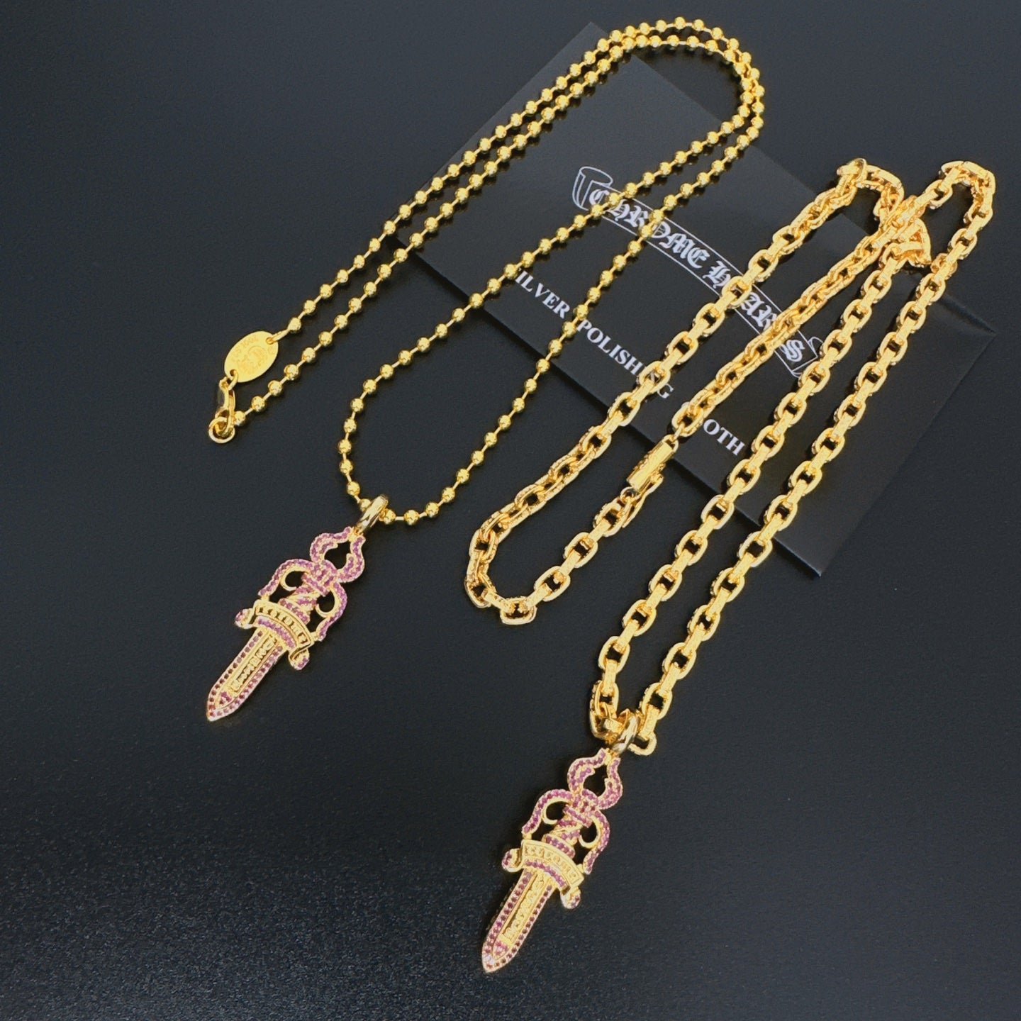 LuxluxHouse Best Quality Accessories Necklace Chrome Hearts