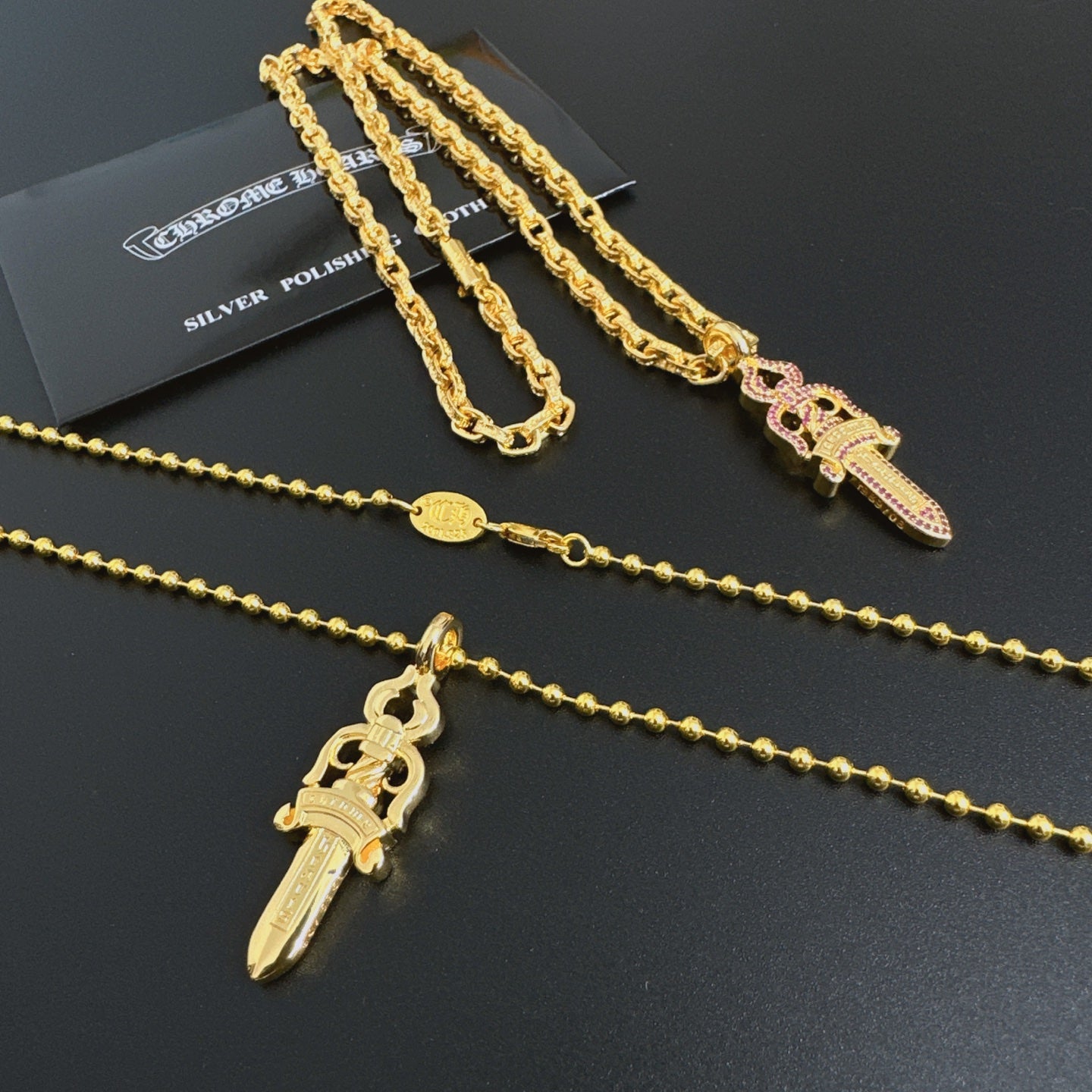 LuxluxHouse Best Quality Accessories Necklace Chrome Hearts