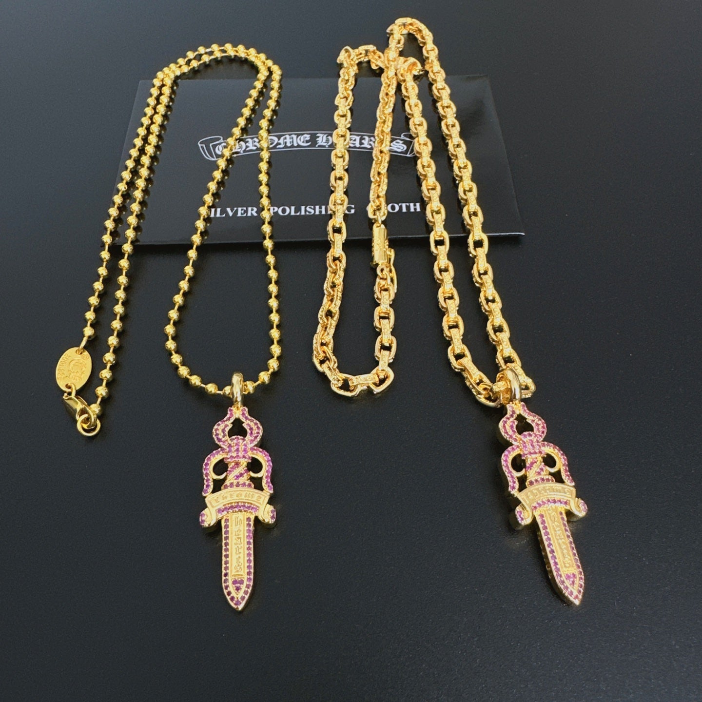 LuxluxHouse Best Quality Accessories Necklace Chrome Hearts