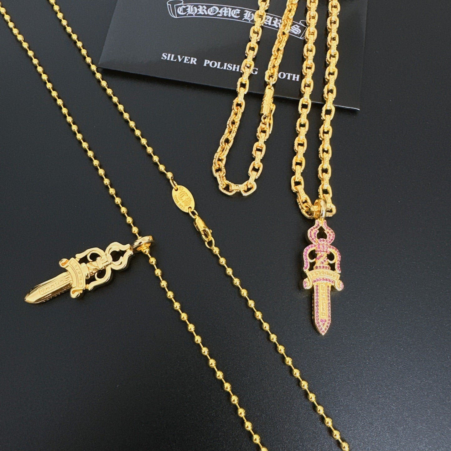 LuxluxHouse Best Quality Accessories Necklace Chrome Hearts