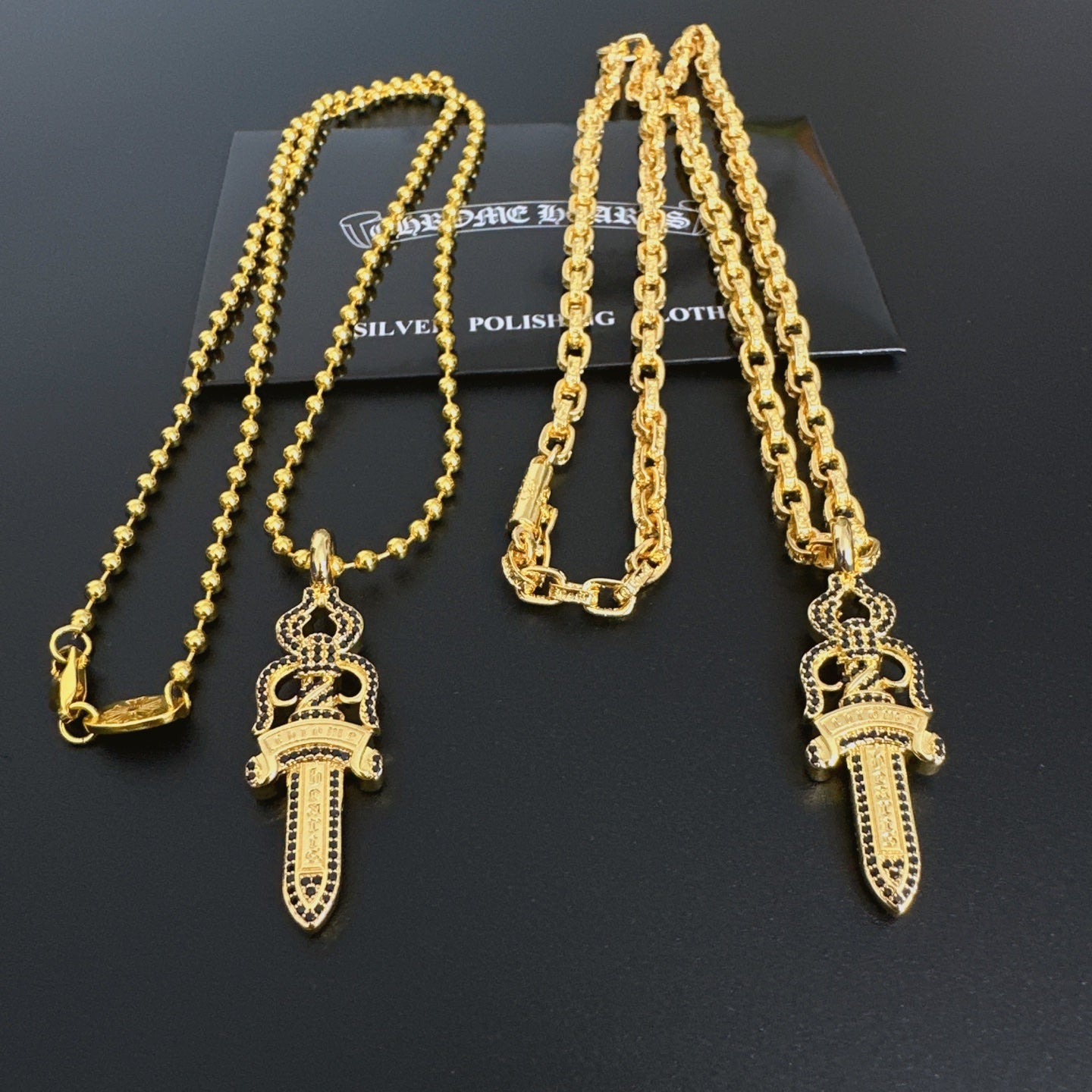LuxluxHouse Best Quality Accessories Necklace Chrome Hearts