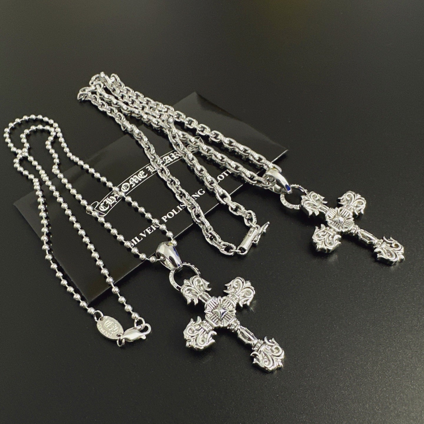 LuxluxHouse Best Quality Accessories Necklace Chrome Hearts
