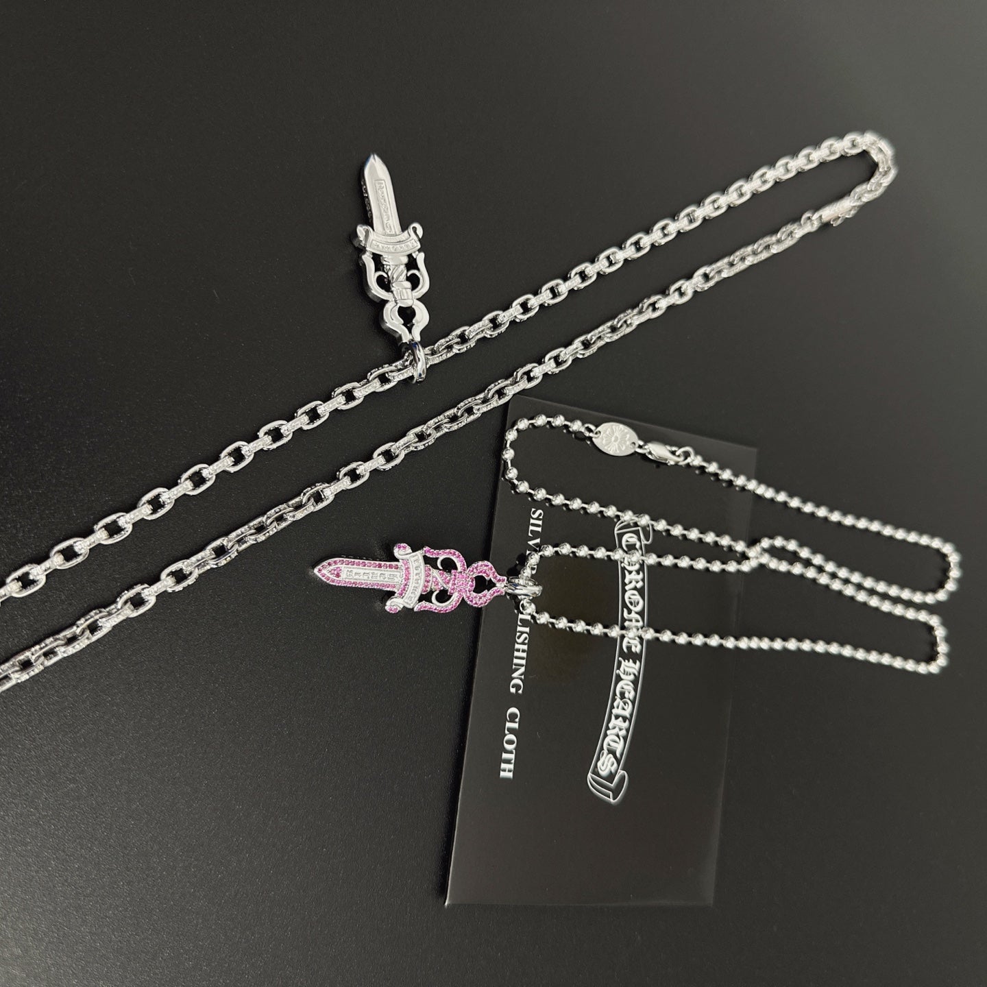 LuxluxHouse Best Quality Accessories Necklace Chrome Hearts