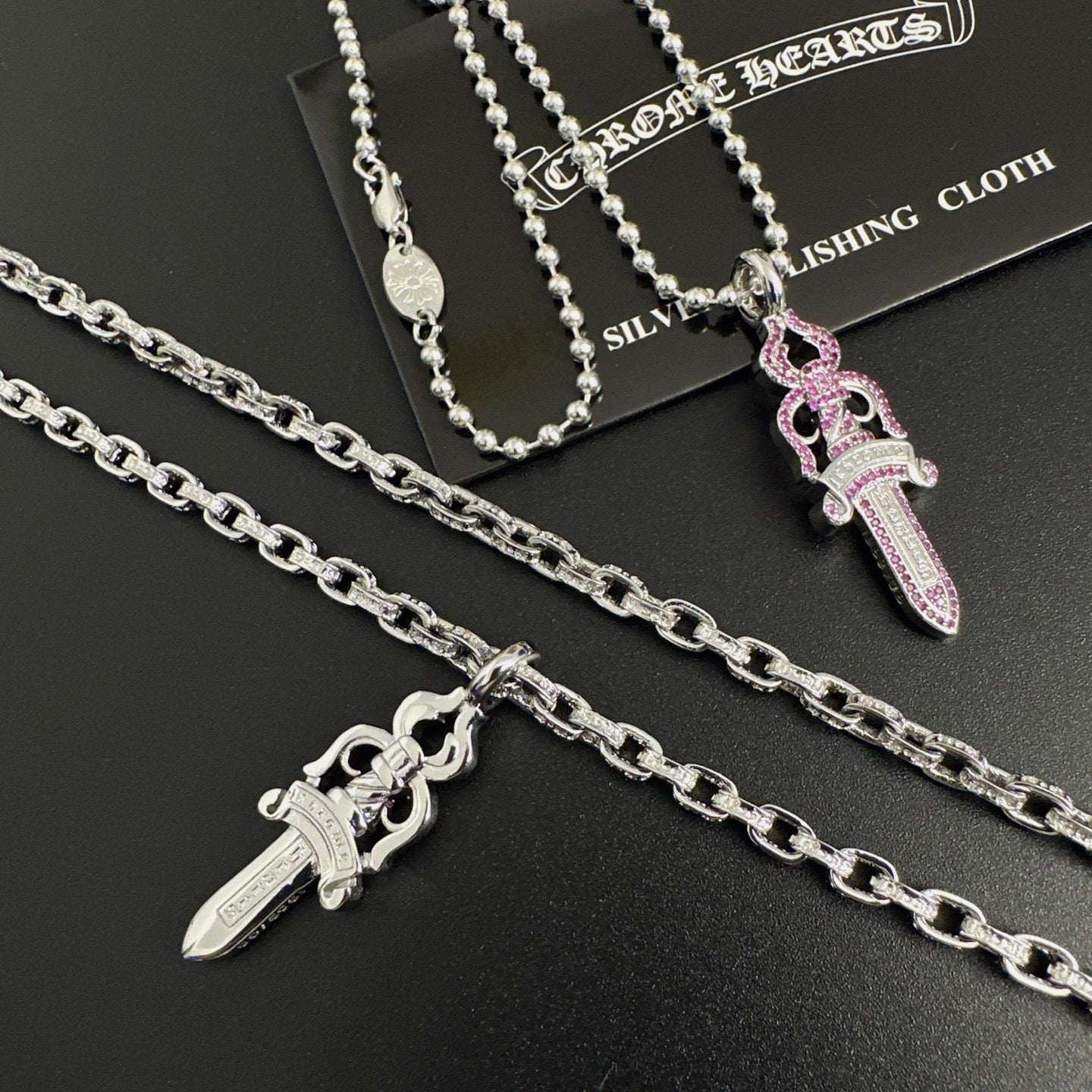 LuxluxHouse Best Quality Accessories Necklace Chrome Hearts