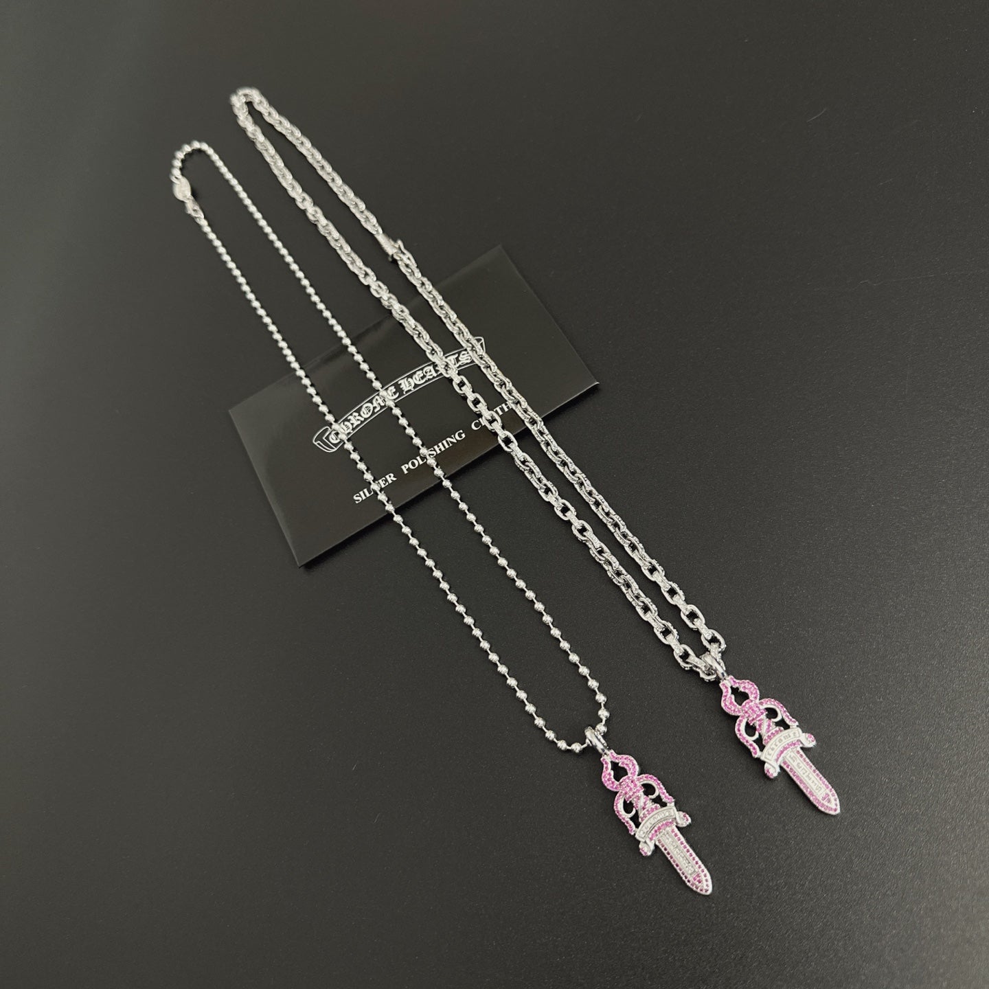 LuxluxHouse Best Quality Accessories Necklace Chrome Hearts
