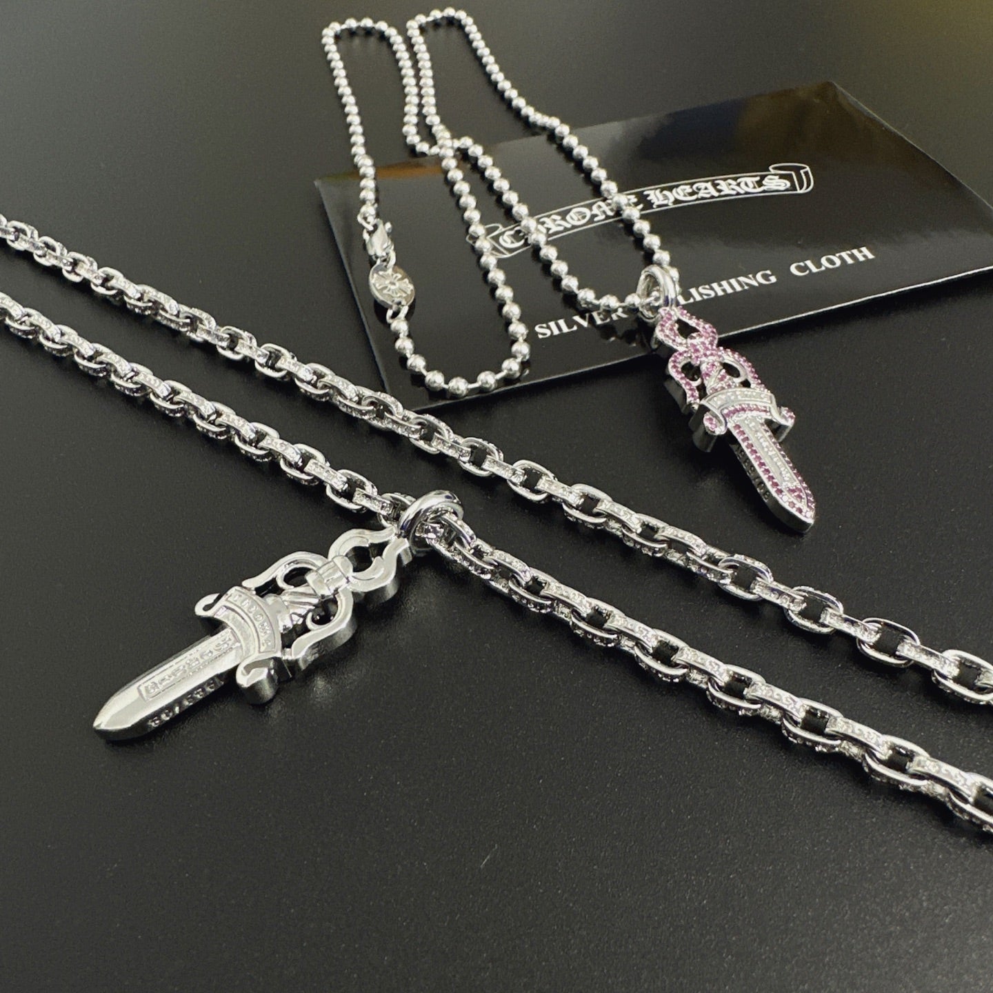 LuxluxHouse Best Quality Accessories Necklace Chrome Hearts