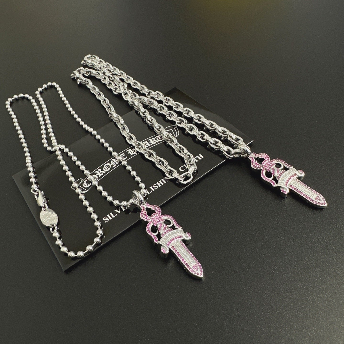 LuxluxHouse Best Quality Accessories Necklace Chrome Hearts