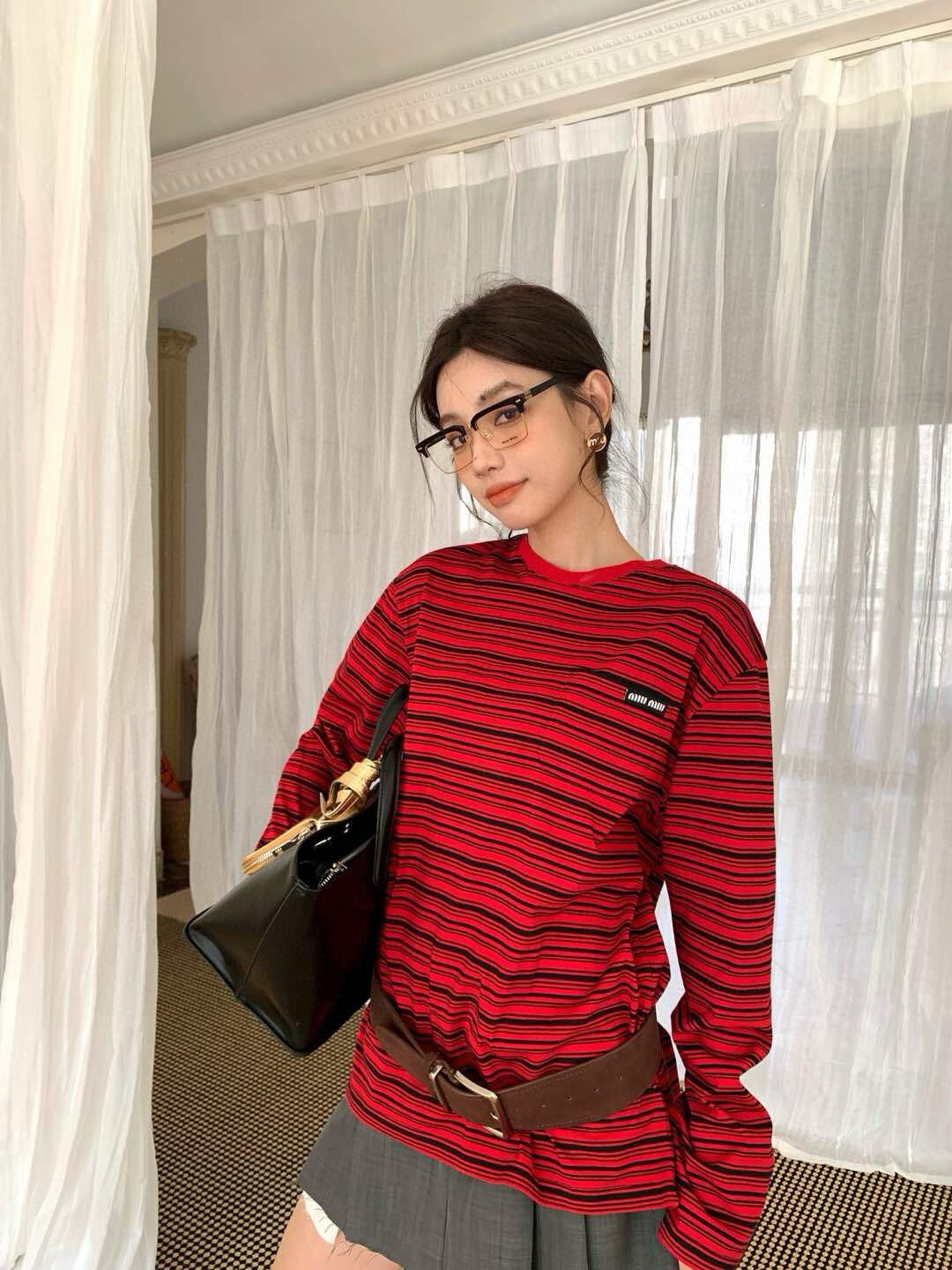 LuxluxHouse Best Quality Clothes Miu Miu T-shirt