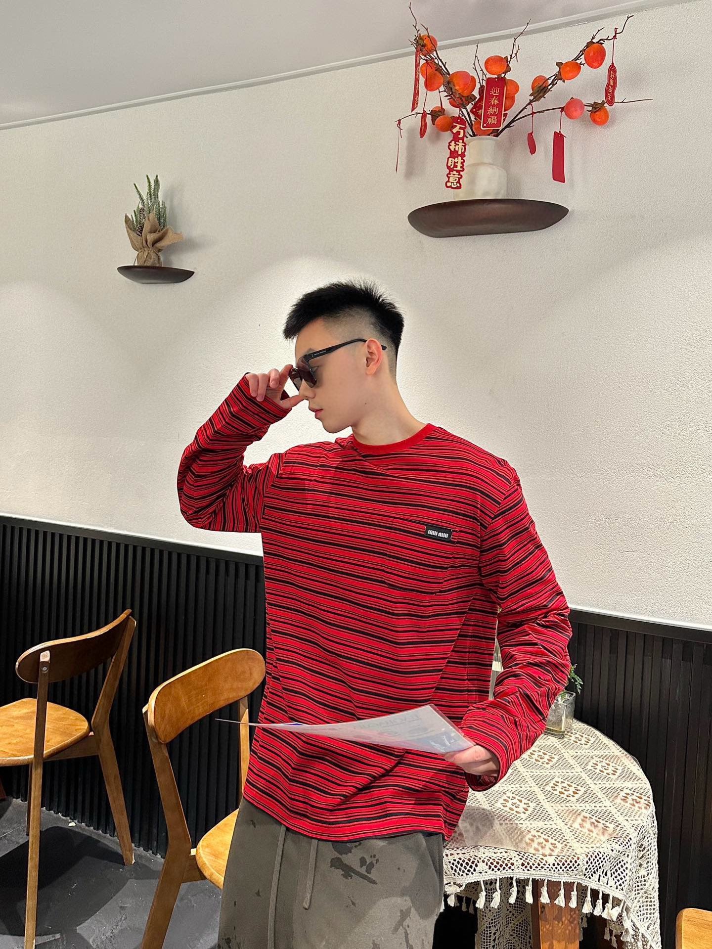 LuxluxHouse Best Quality Clothes Miu Miu T-shirt