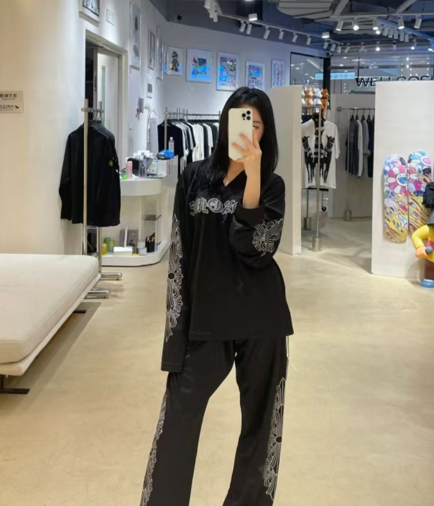 LuxluxHouse Best Quality Clothes Pants Chrome Hearts