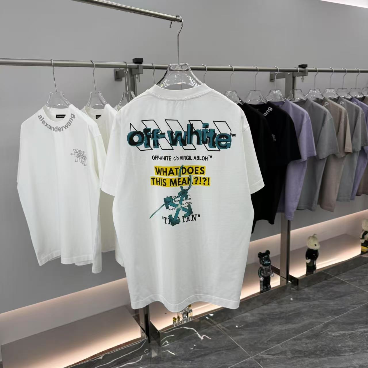 LuxluxHouse Best Quality Clothes Off White T-shirt
