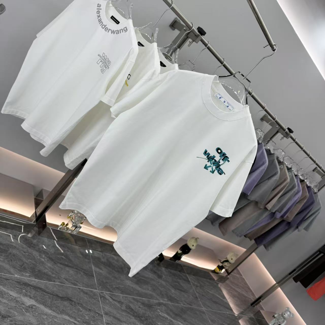 LuxluxHouse Best Quality Clothes Off White T-shirt