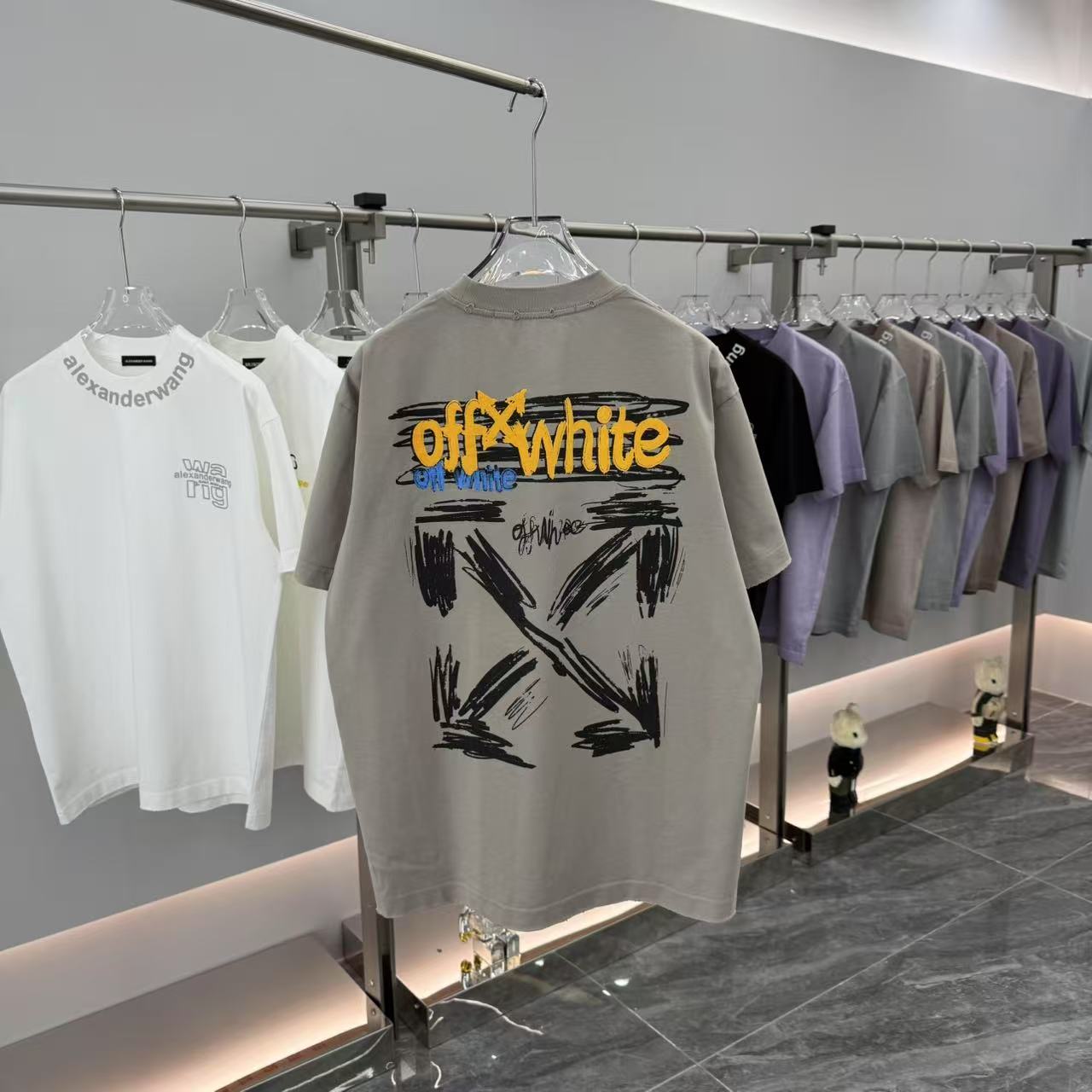 LuxluxHouse Best Quality Clothes Off White T-shirt