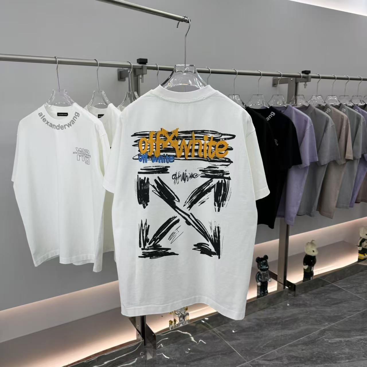LuxluxHouse Best Quality Clothes Off White T-shirt