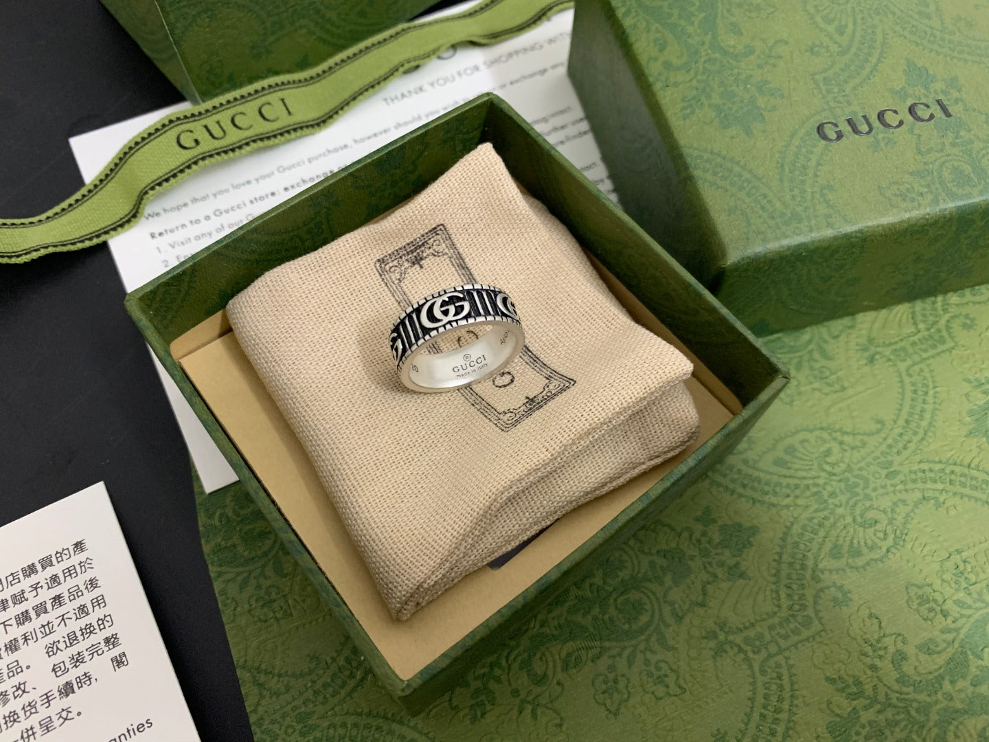 LuxluxHouse Best Quality Accessories Gucci Ring Ring Ring