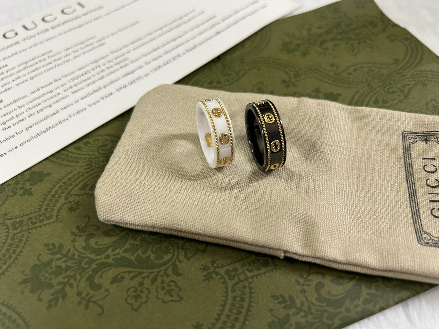 LuxluxHouse Best Quality Accessories Gucci Ring Ring Ring