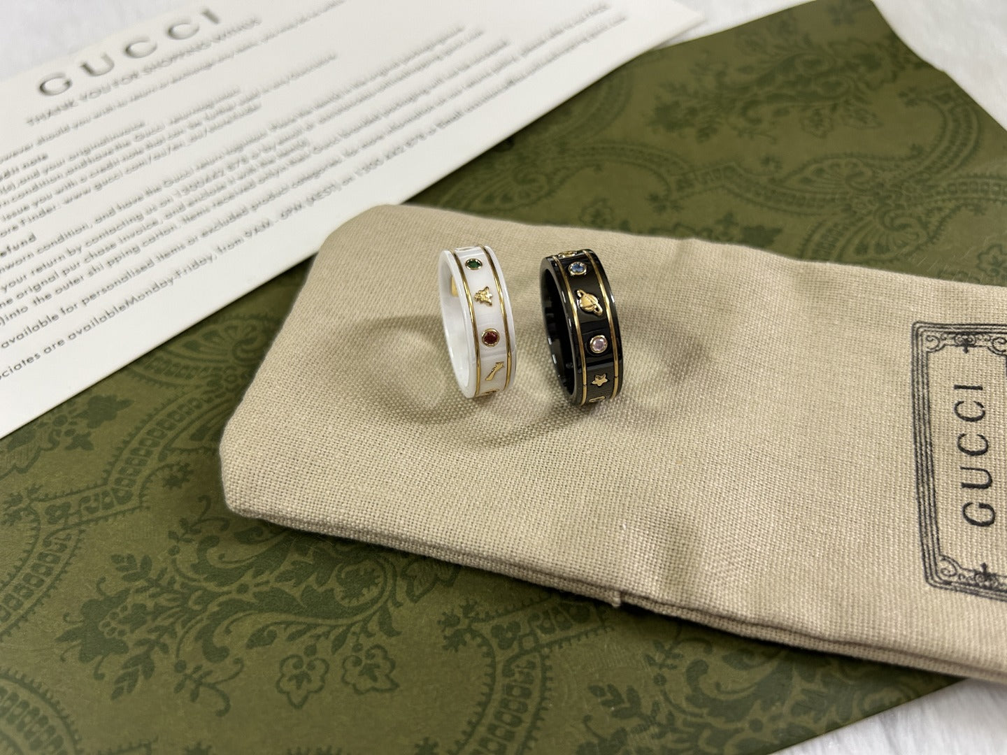 LuxluxHouse Best Quality Accessories Gucci Ring Ring Ring
