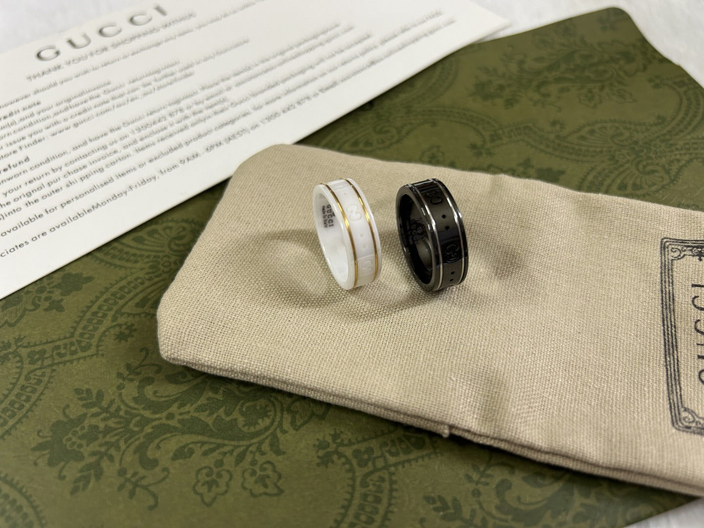 LuxluxHouse Best Quality Accessories Gucci Ring Ring Ring