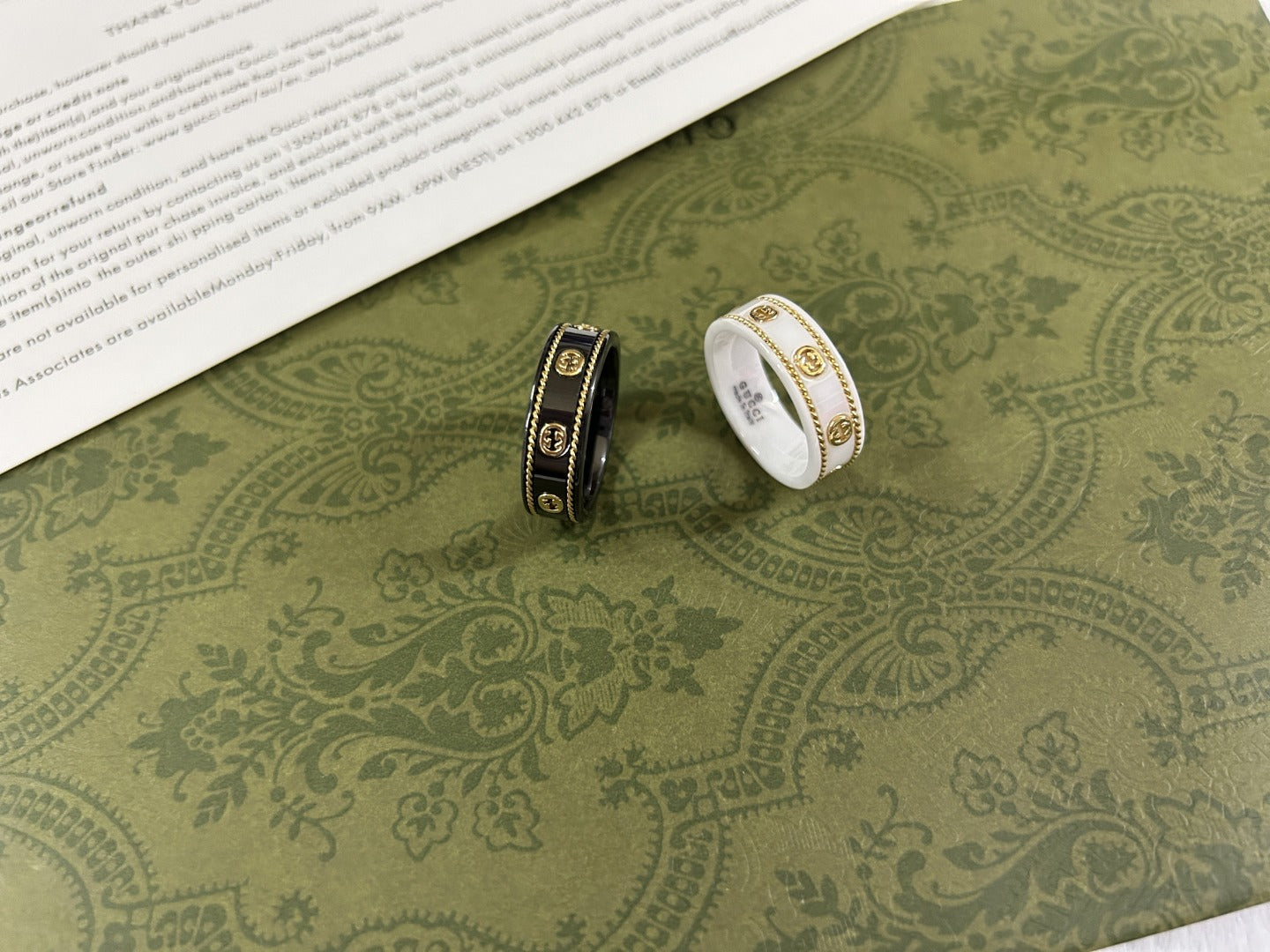LuxluxHouse Best Quality Accessories Gucci Ring Ring Ring