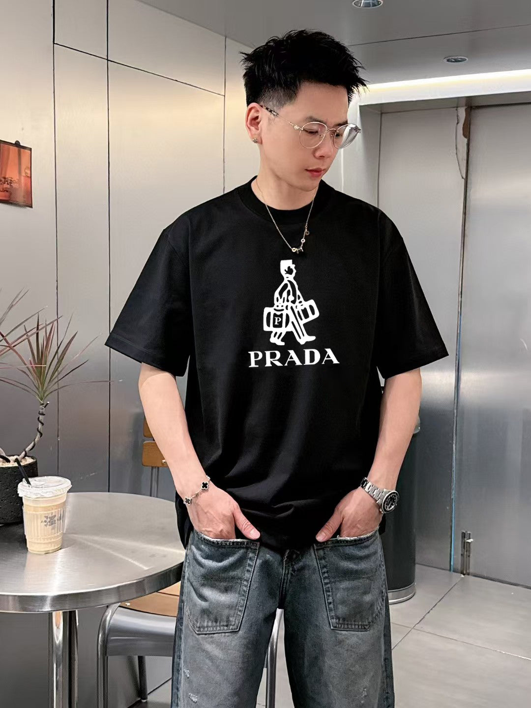 LuxluxHouse Best Quality Clothes T-shirt Prada