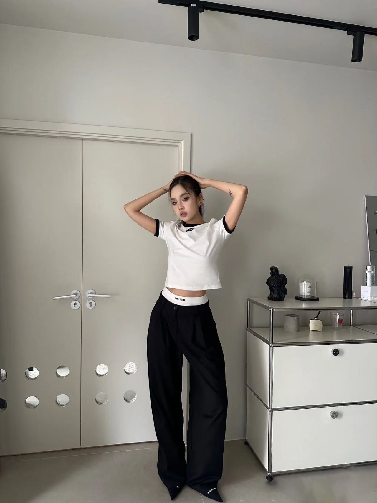 LuxluxHouse Best Quality Clothes Miu Miu T-shirt