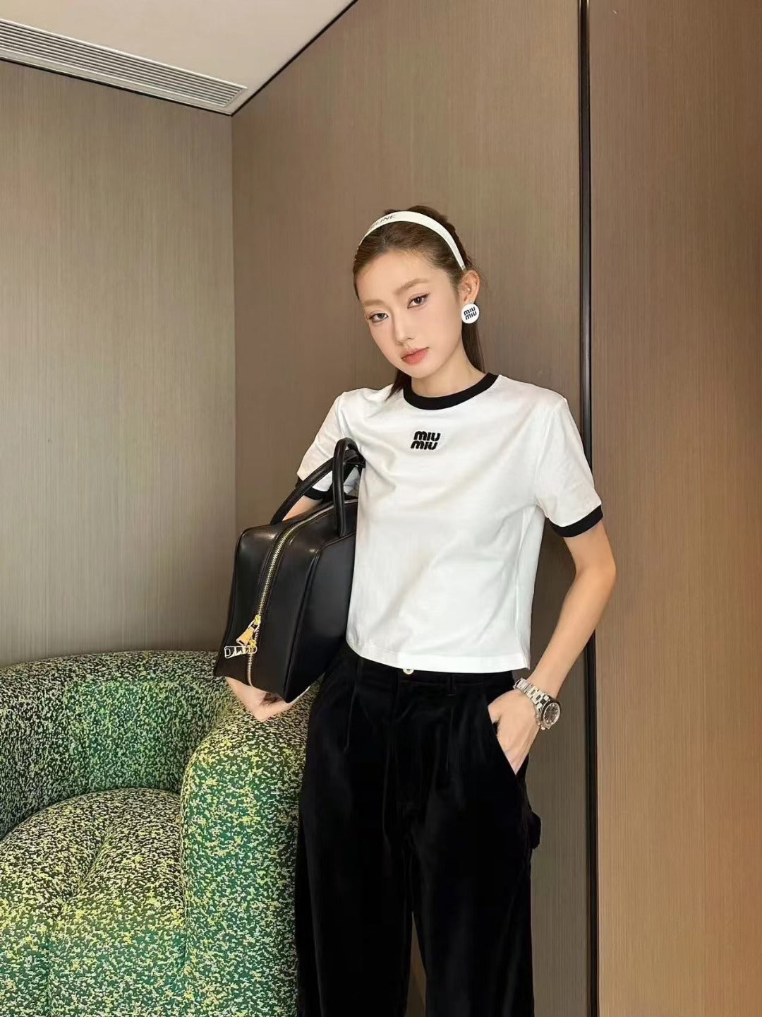 LuxluxHouse Best Quality Clothes Miu Miu T-shirt