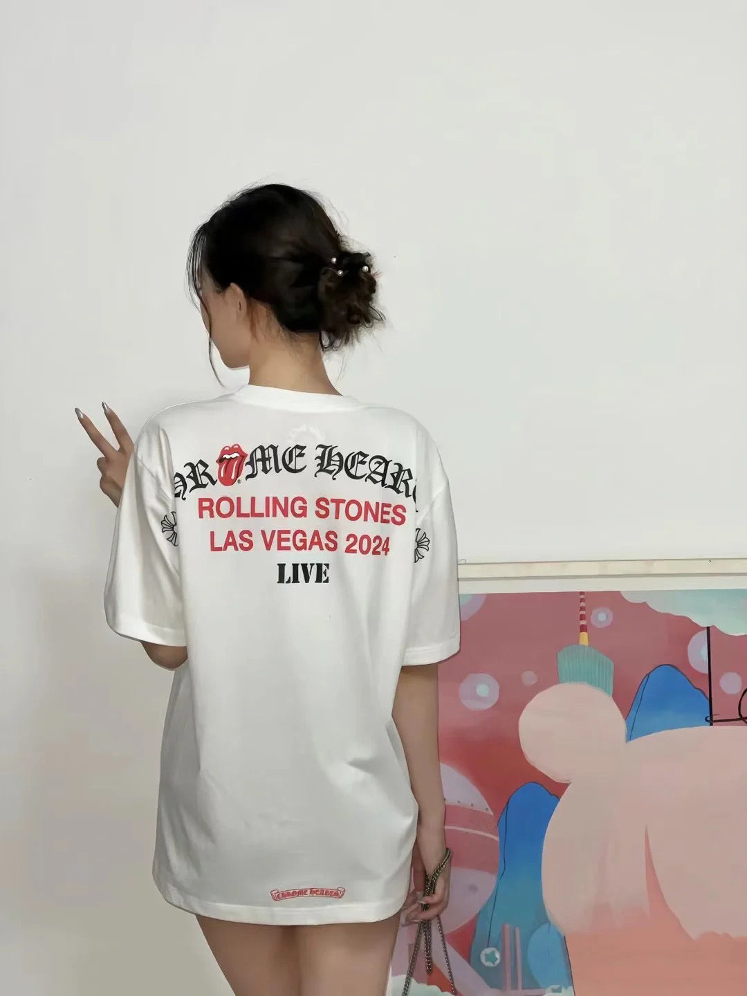 LuxluxHouse Best Quality Clothes Chrome Hearts T-shirt