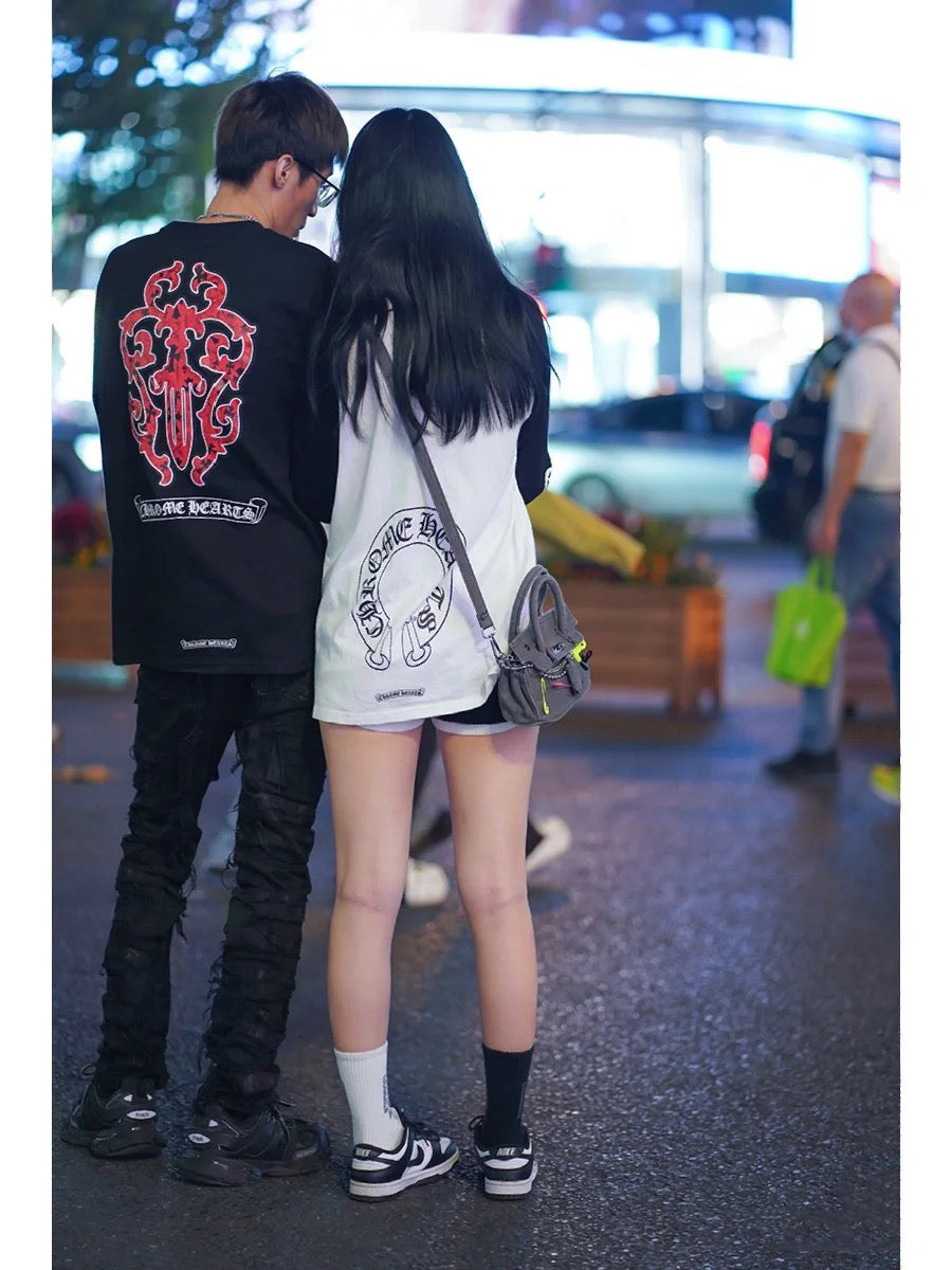 LuxluxHouse Best Quality Clothes Chrome Hearts T-shirt